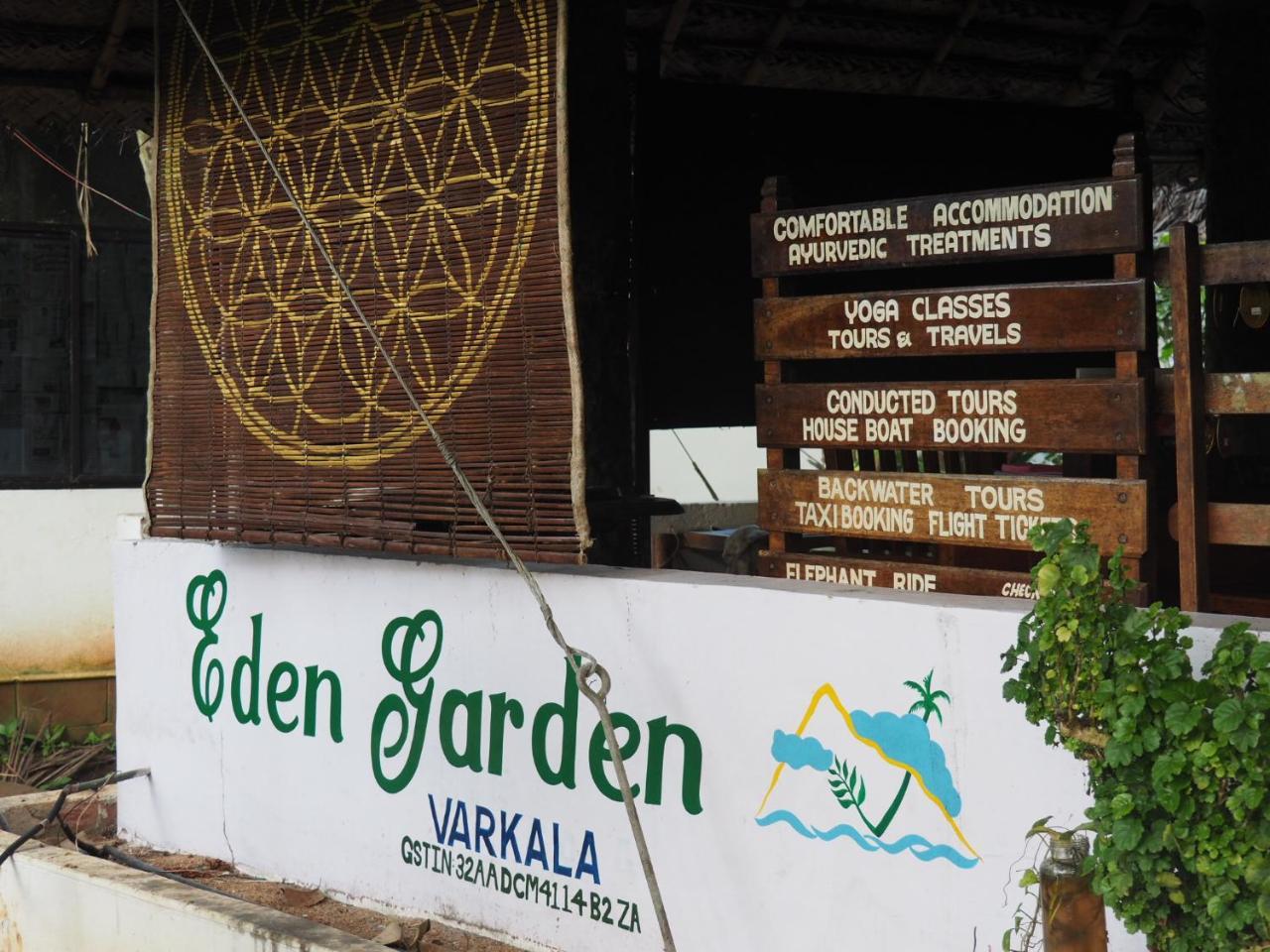Eden Garden Hotel Varkala Exterior photo